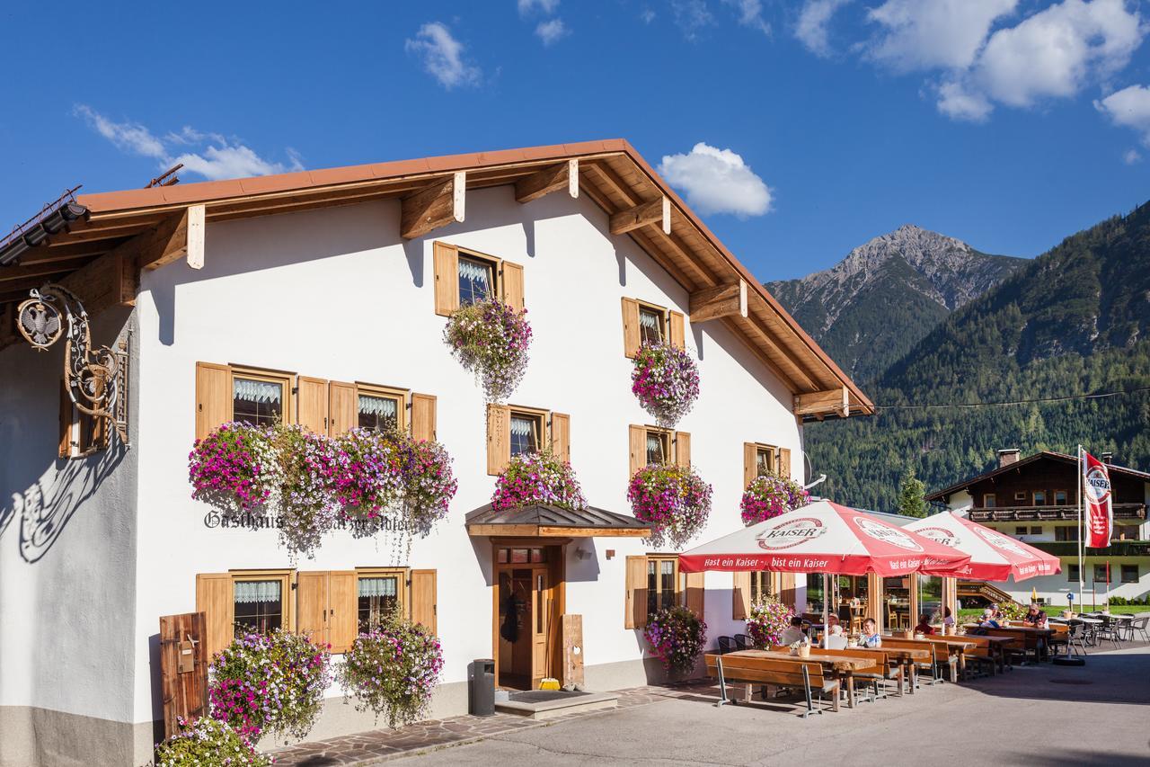 Appartements Schwarzer Adler Elbigenalp Zewnętrze zdjęcie